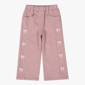 [치크(키즈)]여아 면기모 와이드핏 가을바지 CKTC25W1G