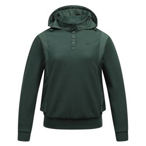 [링스본사] [25FW] 여성 우븐 믹스 미니후드 티셔츠 L21E3TR355_GN