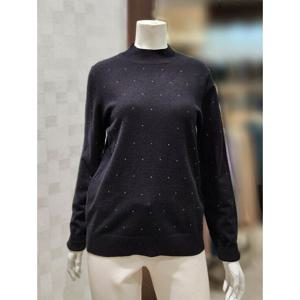 [벨라디터치][벨라디터치] V3F4KT21  큐빅 반목 니트티 (P003699