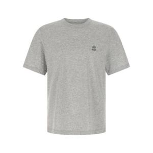 브루넬로 쿠치넬리 반팔 티셔츠 M0B138440CGM11 Gray