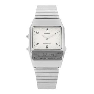 카시오 AQ-800E-7A2DF (AQ-800E-7A2) 아날로그 디지털 스퀘어 빈티지 레트로 공용 메탈시계