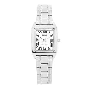 카시오 LTP-V007D-7BUDF (LTP-V007D-7B) 아날로그 스퀘어 수능 학생 여성 메탈시계