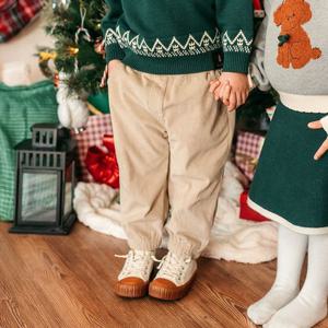 [밀리밤]아이좋아 조거핏 속기모 코듀로이 면바지 MLTC24T61 NC해운대점