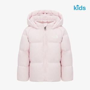 노스페이스 키즈 NJ1DR73S 핑크 베이비 노스 다운 플리스 언라인드 자켓 곰돌이패딩