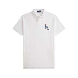 폴로 랄프로렌 도그 자수 폴로 셔츠 710P00095004