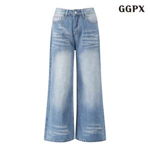GGPX 데일리 워싱 와이드 데님 팬츠 (GPCTA002D)
