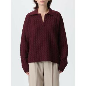 [AMI] 라프리마 여성 티셔츠 UPL403KN0104 692 Burgundy /6