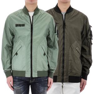 25SS 스톤아일랜드 와펜 패치 멤브라나 봄버 자켓 2종 K1S154100004 S0A21