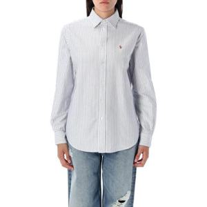 폴로 랄프로렌 반팔 티셔츠 211971500 001 STRIPED LIGHT BLUE