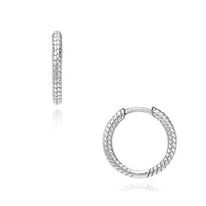 판도라 292728C00 모멘츠 스몰 참 후프 귀걸이