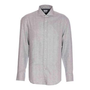 브루넬로 쿠치넬리 셔츠 MY6371718C045 Grey