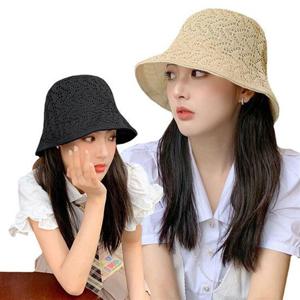 벙거지 무늬짜임 벙거지 니트 메쉬 버킷햇 OLM049