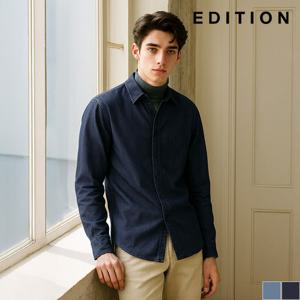 [에디션] 베이직 워싱 데님 셔츠 (NED4WC1904)