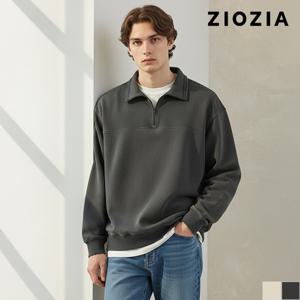 [지오지아] 오버핏 네추럴 워싱 하이넥 티셔츠 S (AGD4TR1603)