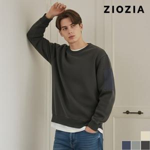 [지오지아] 오버핏 네추럴 워싱 맨투맨 티셔츠 S (AGD4TR1602)