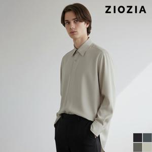 [지오지아] 변형 넥 포멀 캐주얼 셔츠 (AAD4WC1101)