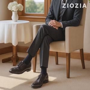 [지오지아] 그레이 쉐도우 글렌체크 미라클 정장팬츠 (ABD4SP1204_CGR)