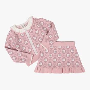 [치크(키즈)]여아 자카드 스커트 세트 CKSV25W2G