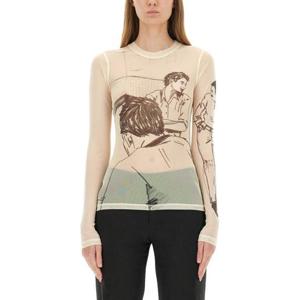 JW앤더슨 반팔 티셔츠 JO0138 PG1814002 IVORY