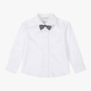 [치크(키즈)]타이탈착 솔리드 댄디 셔츠 CKYA25A1B