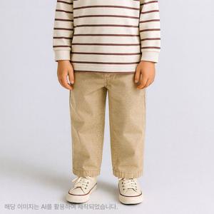 [치크(키즈)]말랑유니 일자핏 면바지 CKTC2581B