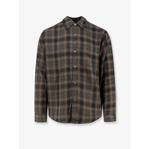 [STUSSY] 라프리마 남성 셔츠 Matthew 플레이드 마드라스 1110368 1001 BROWN /12