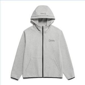 [내셔널지오그래픽 (행사)]부노 트레이닝 후드 집업점퍼 N233MFT300