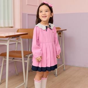 [프렌치캣(백)]PK 플리츠 원피스 Q44DBO090