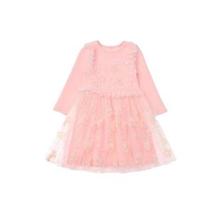 [프렌치캣(백)]핑크스팽글 꽃원피스(Q44DCO170)