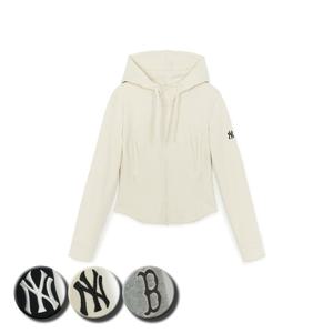 MLB 여성 베이직 슬림핏 후드 집업 (3FTRB0454)