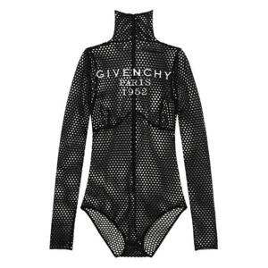 지방시 바디수트 티셔츠 BWB05K4ZS6 001 Black