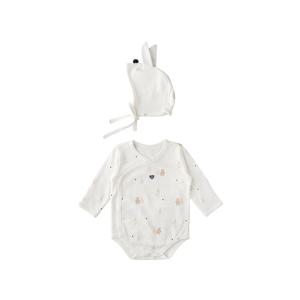 [밍크뮤](WH)프렌즈모달배내바디슈트  35A70-040-01