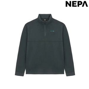 [네파 (행사)]남성 가을 겨울 스트라이프 플리스 집업티셔츠 7K75415