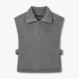 [지컷]하프 지퍼 니트 베스트[7255450111]_GSGR