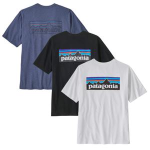 [파타고니아코리아][25FW] 멘즈 P-6 로고 리스판서빌리-티셔츠 38504Q7