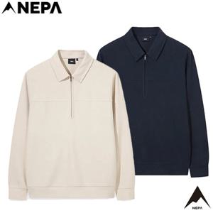 네파 [택가 99.000원](7L75260) 남성 가을겨울 니트라이크 폴로 카라 집업티셔츠