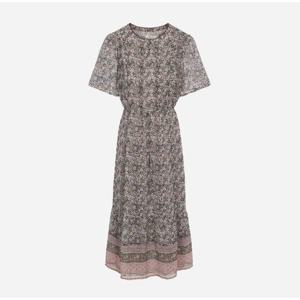 [써스데이아일랜드][여성]프릴 포인트 보더믹스 원피스 T256MOP160W