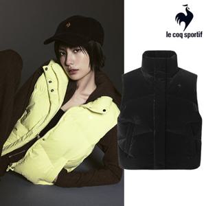 [르꼬끄][나나PICK] 여성 네쥬 루즈핏 다운 베스트 QQ422ODVO3_BLK