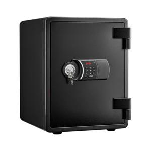 선일금고 YES-031DK 블랙 디지털+열쇠 이중잠금 내화금고 63kg 경보기