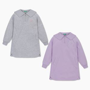 [베네통키즈]양면피케원피스(2컬러) QAOP01441