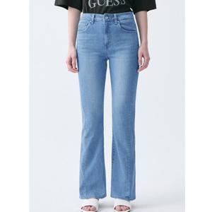 [게스(진)]여성 사이드 포인트 M톤 플레어 부츠컷 YP1D6047