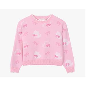 로엠걸즈전판자카드풀오버스웨터티셔츠 RGKA25W4P