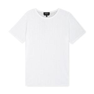 스크래치_아페쎄 여성 로잘리 화이트 반팔티 COCLU F26638 AAB(072957)