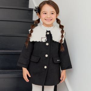 [프렌치캣(백)]BK 핸드메이드 코트 Q45DAC030