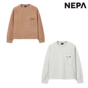 [네파]7L85362 여성 겨울 등산 캠핑 라운드 티셔츠 폴라텍 플러피 플리스 맨투맨