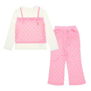 [프렌치캣(정상)]PK나염 뷔스티에 TS상하셋트(Q44DKT280KP220)