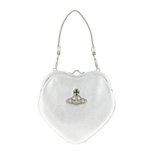 비비안웨스트우드 하트 스냅 클로저 프레임 클러치 4B010004WS0