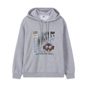 [엔비에이]남녀공용 엔비에이 [LAL] TIP-OFF 빅 그래픽 후드 티셔츠 N254TH041P