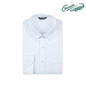 [크로커다일] 화이트 자가드 셔츠 CDAA5YS1401
