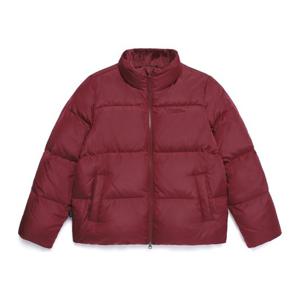 N254WDW041 여성 레이만 하이넥 덕다운 점퍼 RED WINE